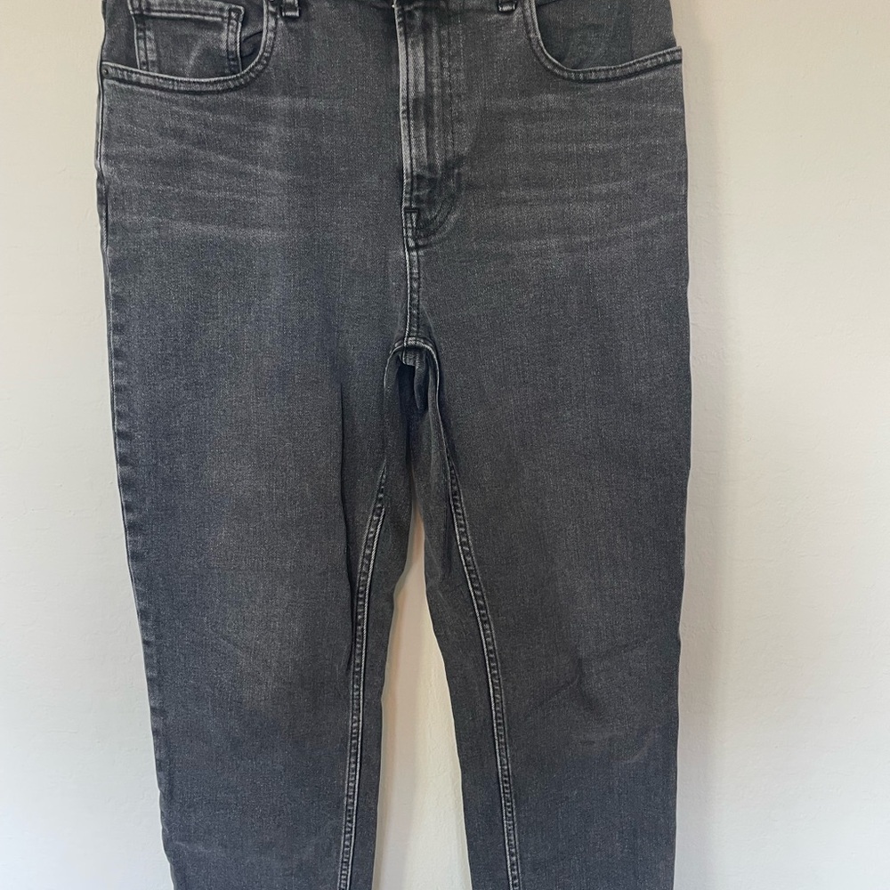 Everlane Men's Dark Gray Straight Jeans